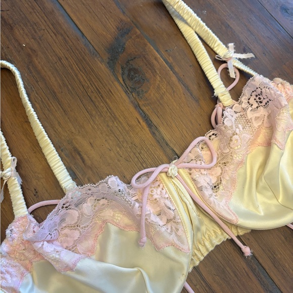 Rare!  For love and lemons original Jayden bra and thong set - Picture 3 of 16